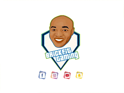 Avatar Cartoon Logo for twitch avatar bighead cartoon caricature cartoon logo illustration twitch logo twitch profile logo