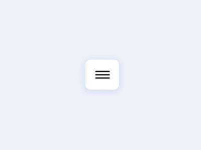 UI // Hamburger Menu animation button codepen concept dailyui flat gsap hamburger icon hamburger menu icon interaction microinteraction minimal prototype toggle ui ui design user interface ux web design