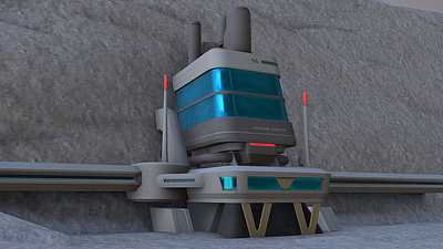 Moon base overwatch 3dmodels adobe photoshop architecture blender3d game art overwatch substance painter