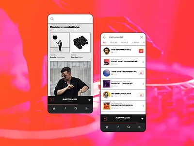 SoundCloud Redesign Mobile App UX/UI – 05 app concept design figma minimal mobile music product design redesign soundcloud swiss style typogaphy ui ux web design