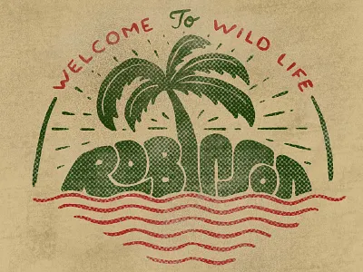 Handlettering Robinson artwork handlettering handmade illustration lettering letters typo typography vintage