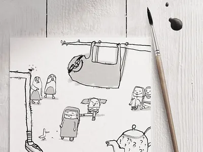 An Avacado for an Uncle illustration