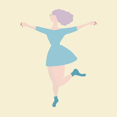 Dance Like Nobody’s Watching digital drawing digitalart drawing illustration