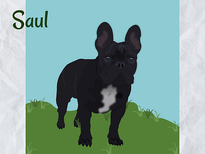 Fench bulldog 2d art art design dog french bulldog illustration