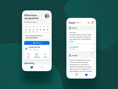 BetterHealth App app app design chat chatbot drugs medical app