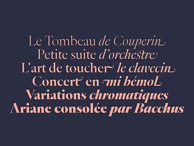 Elaine Grande display dstype serif typedesign typeface typography