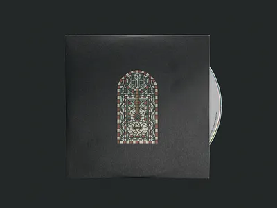 477 - Acoustic EP artwork design graphicdesign guitar icon illustration music vector vintage