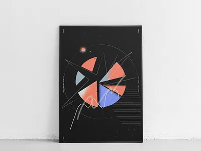 The Shuttering / Illustration for the report 2 crisis illustration lines minimal minimalist mrmockup photoshop piechart texture tooploox vector vector art wrocław