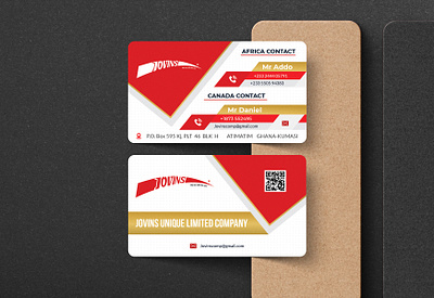 Modern corporate business card template design corporate business card