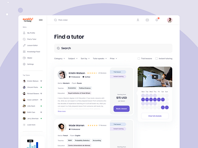 Online learning site / Search design desktop dribbble figma figmadesign learn learning mobile search search bar search card searching shot shots sketch