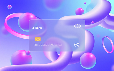 Glassmorphism 3d atm card bank card branding design figma glassmorphism typography ui ux vector web