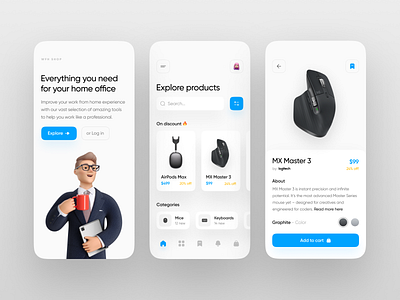 Tech Shop App UI app design design fireart fireartstudio flat inspiration interface minimal mobile mobile app mobile design mobile ui mobileinspiration mobiletrends mobileui trending uidesign uiinspiration uitrends uiuxdesign