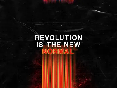 Revolution is the New Normal branding design music art