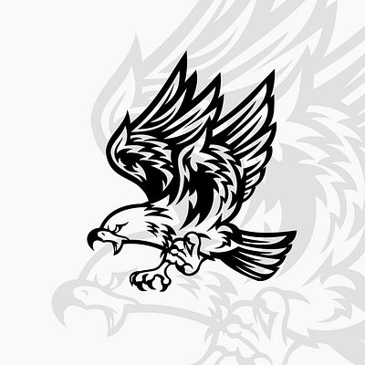 Vector Artwork featuring a Golden Eagle eagle golden eagle graphic design vector vector art vector artwork