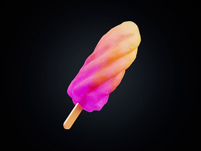 Cooler 3d 3d animation animated animation blender blender3d cool ice ice cream icecream illustration popsicle sweet