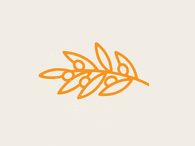 Olive Branch WIP branding illustration linework logo olive olive branch peace wip