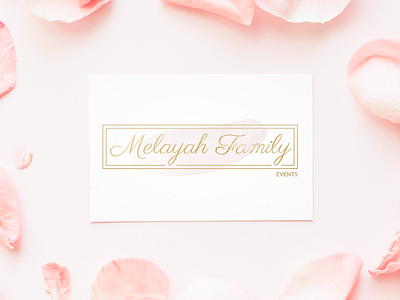 Wedding Planner Branding brand design brand identity branding event branding events local business logo logodesign logotype pink small business wedding