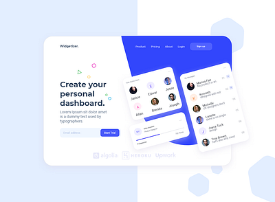 Landing page template project alpinejs app bulma clean cssninja design frontend illustration landing page tailwindcss ui vuejs