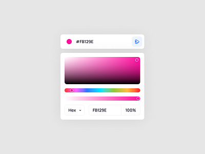 Color Picker - Daily UI #60 brand identity color color palette color picker daily daily 100 challenge daily ui dailyui dailyui060 dailyuichallenge design dizzarro design ecommerce picker wordpress wordpress development