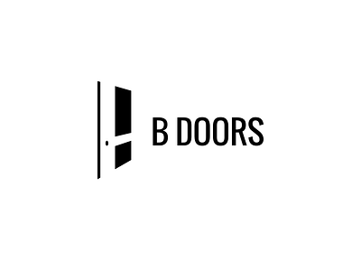 B Doors Logo Concept logo logo design