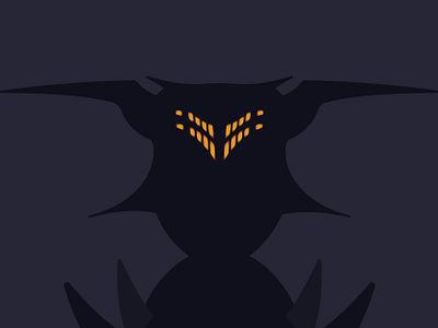 Babylon 5 | Shadow character flat illustration sci fi vector