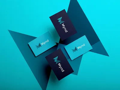 Business cards design for Mynd - video prod. & editting studio brand design brand identity branding business card business card design business cards businesscard clean clean design design graphic design logo logo design logodesign logotype minimal vector vectors