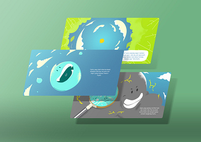 Illustration of Hydro Book book book design book illustration branding illustration ui