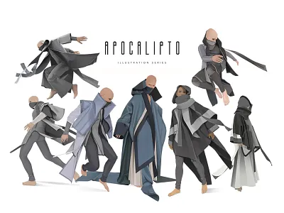 Apocalipto apocalypse character character design illustration