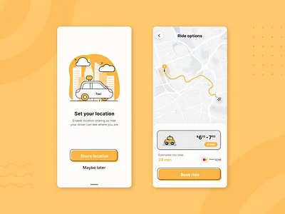 Daily UI #20: Location Tracker app dailyui flat illustration illustrator location map minimal ui ux web