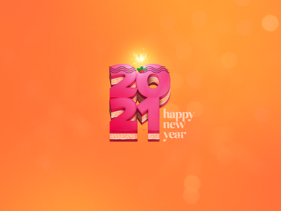 Happy New Year 2021 ! 🍰🍀 2020 2021 adobe cake digitalart food graphicdesign happy happynewyear icon illustration illustrator leaf new newyear photoshop sparks toasty year