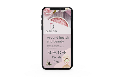 spa mockup app ui ux web