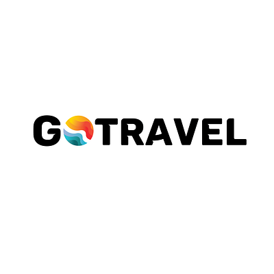 GO TRAVEL LOGO branding illustration logo