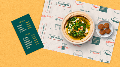 Compadre Boteco | Menu Design branding design logotype menu bar menu design restaurant branding restaurant logo