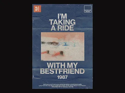 096 / Never Let Me Down Again clean commercial daily design dynamic editorial editorial layout poster poster a day posteraday