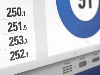 Weber Power Control - Interface for Slicing Machines hmi industrial interface ui usability ux
