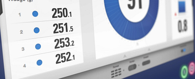 Weber Power Control - Interface for Slicing Machines hmi industrial interface ui usability ux