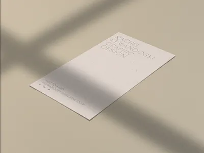 RL branding business card business card design graphic design typography