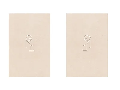 Embossed branding business card business card design embossed embossed lettering graphic design typography