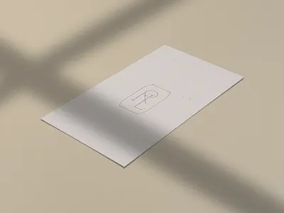 RL branding business card business card design graphic design typography