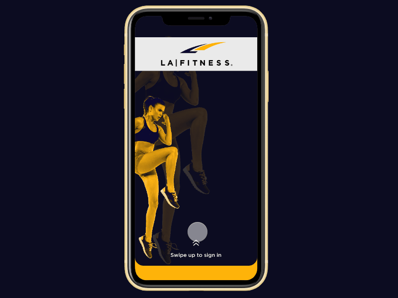 LA Fitness App Redesign adobe app fitness invision redesign ui ux