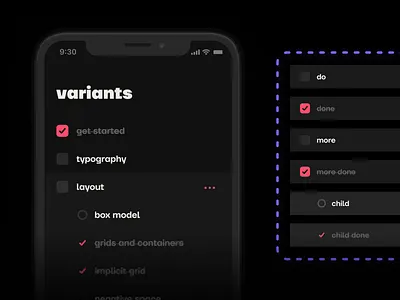 Figma Variants figma ios mobile ui variants