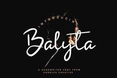 Balyta Handwriten Font branding classy cool design font fonts free freebie freefont handwriten font lettering logo scriptfont typedesign