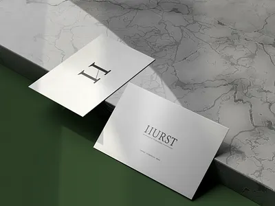 HURST brand branding businesscard design logo logos logotype logotypes