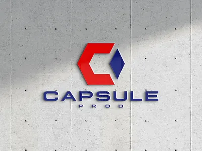 Capsule Prod I Mockup Logo build builder building construction construction company construction logo constructor graphic graphic design graphicdesign logo logo design logodesign logos logotype symbol symbol icon symbols