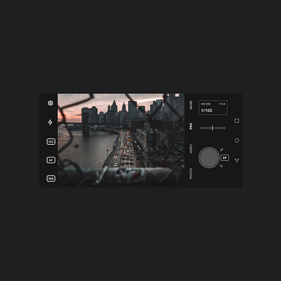 Daily UI 007 daily 100 challenge daily ui 007 dailyui dailyuichallenge design dslr manualmode phonography photography settings settingsmenu smartphonedslr smartphonography ui
