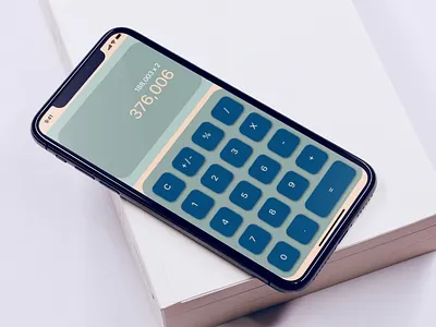 Calcyoulater branding design illustration minimal ui ux