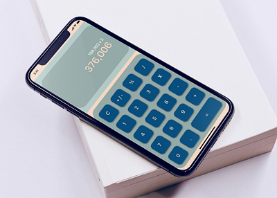 Calcyoulater branding design illustration minimal ui ux