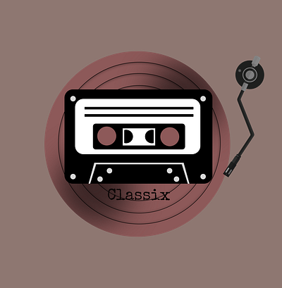 Classic App Icon app art branding design icon minimal music ui ux