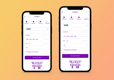 Daily UI 02/100 - Credit card checkout (mobile) app dailyuichallenge design mobile ui ux