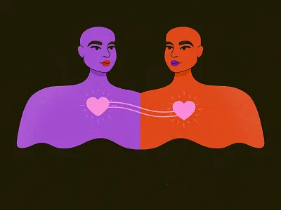 ✧ like-hearted ✧ connection friends heart love lovers